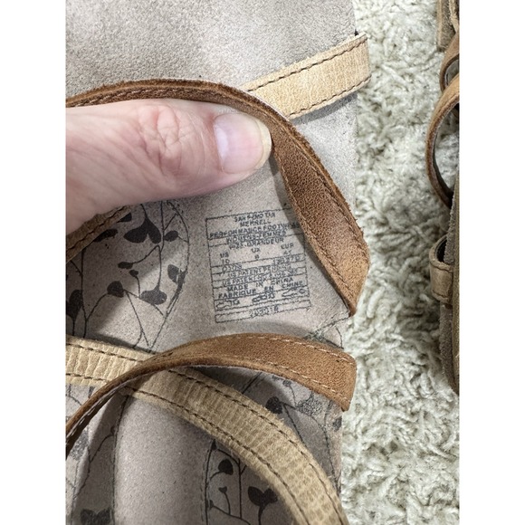 Merrell San‎ Remo Women's Sandal Strappy Slingback Leather 10 Brown Hiking Shoes - Picture 10 of 10